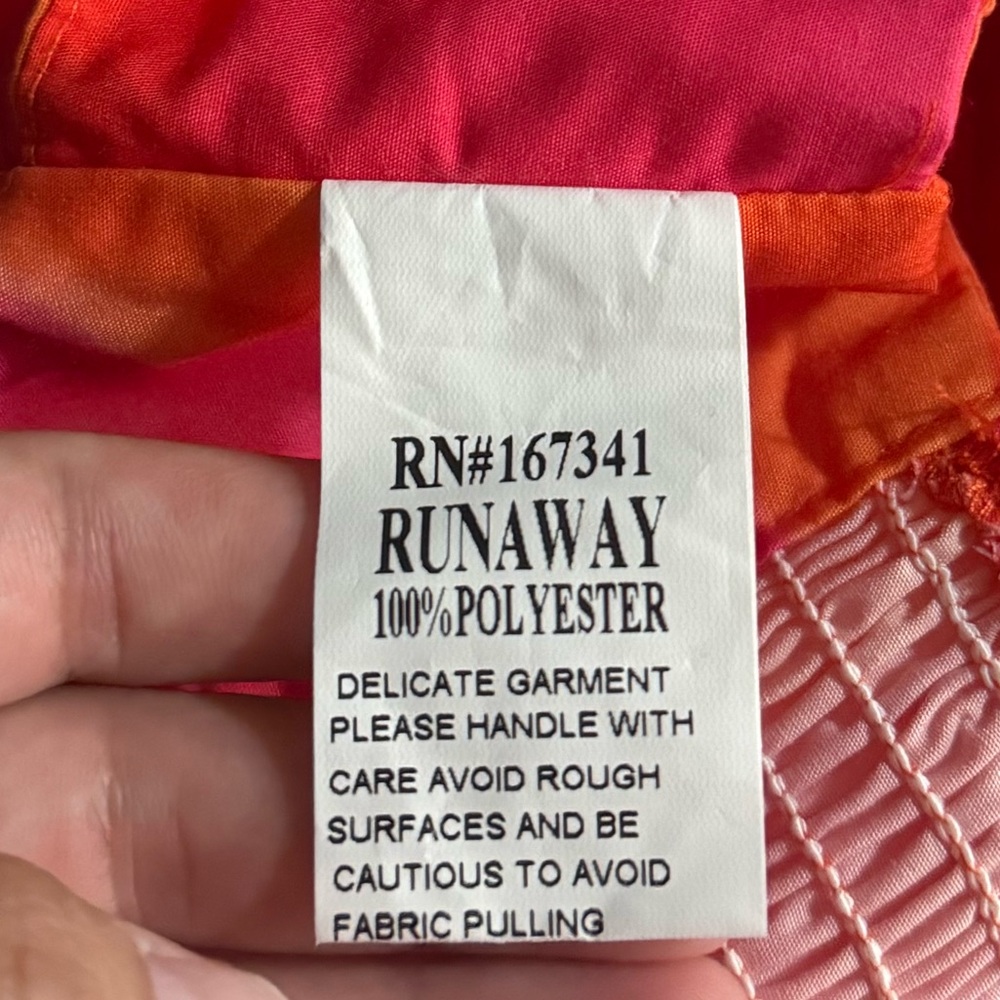 Runaway The Label - Ayla Crop Sleeveless Top in Oralie Orange - Picture 6 of 6